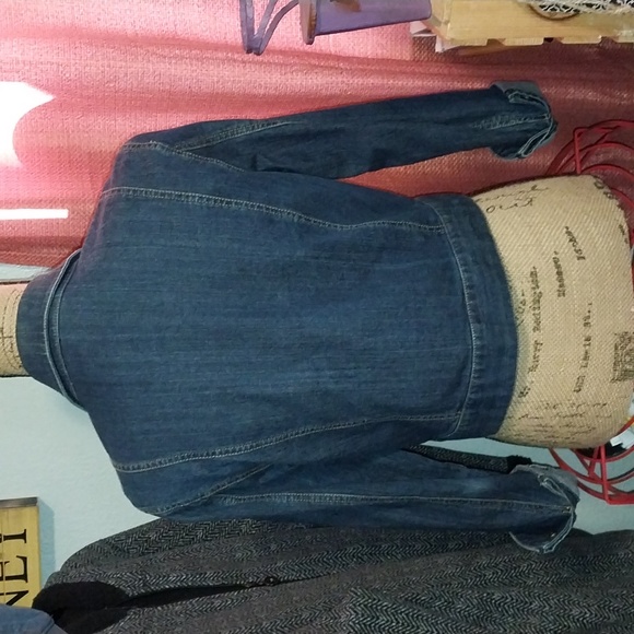 Dash By Kardashian Jean Jacket!! See pics! Small stain on inside. - Picture 4 of 7